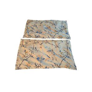 Vaulia Pretty Asian Floral Bohemian Pillowcases Set of 2